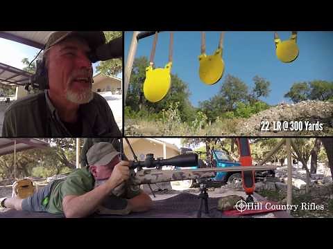 22 Long Rifle fun at 300 Yards