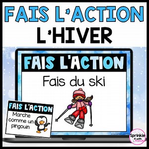 Fais l'action French Winter Movement Break | Drama Game
