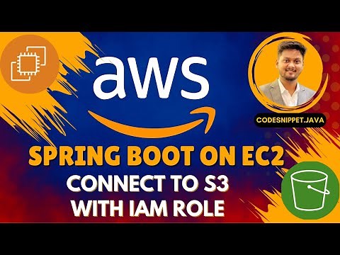 Spring Boot on AWS EC2: Upload to S3 Without Access Keys Using IAM Role