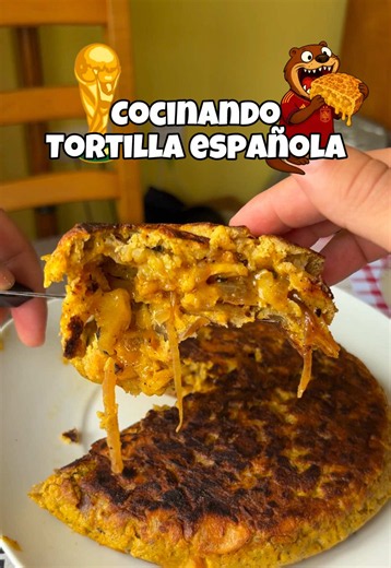 SOMOS CAMPEONES DEL MUNDOOOOO🏆🦦🇪🇸 • #tortila #tortilladepatata #receta #comida #mundial