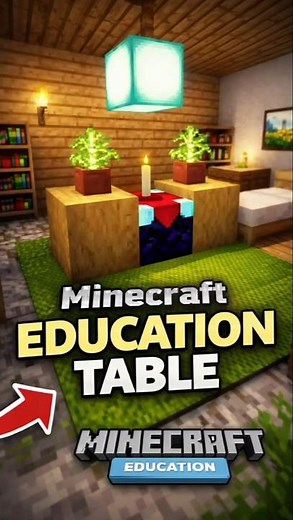 I Made the Most Powerful Education Table in Minecraft! 🤯 #Minecraft #MinecraftEducation #Gaming
