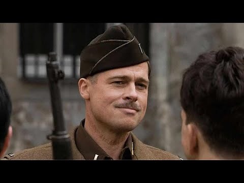 Inglourious Basterds (2009) - Brad Pitt scene