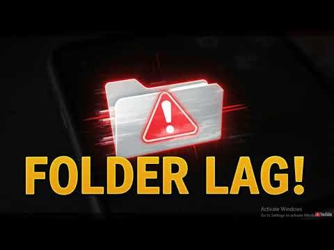 How to solve folder opening animation lag in latest Android updat