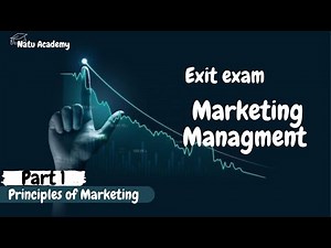 Exit exam for marketing management ( principles of marketing ) questions with answer #exitexam