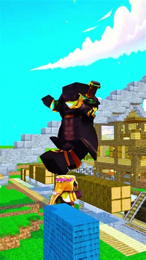 Jump Challenge Gone Perfect Minecraft Animation #minecraft