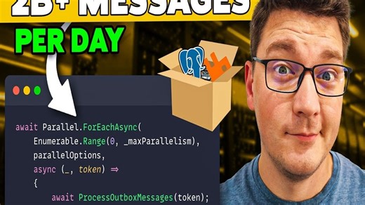 我将事务性发件箱扩展到 2B  消息/天。方法如下