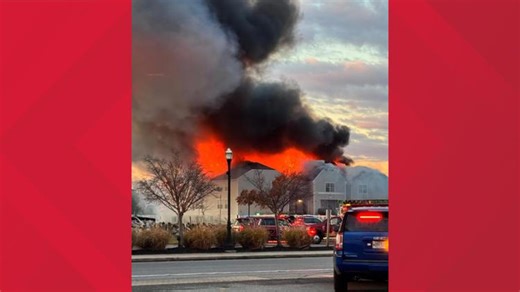 13 families displaced after 2-alarm fire in Calvert County