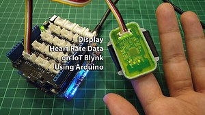 Display Heart Rate Data on IoT Blynk Using Arduino Hi semua! 😄 Untuk tutorial kali ini kita akan berkongsi bagaimana untuk memaparkan bacaan kadar denyutan nadi pada aplikasi Blynk menggunakan Arduino. Dengan cara ini, anda boleh memantau data heart rate dimana sahaja yang mempunyai rangkaian internet melalui smart phone. 😊👍 Tutorial: https://tutorial.cytron.io/2020/07/02/display-heart-rate-data-on-iot-blynk-using-arduino/ 1️⃣ Maker UNO https://my.cytron.io/p-maker-uno-simplifying-arduino-for