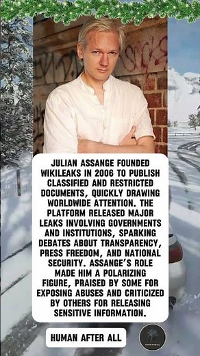 Julian Assange’s Creation of WikiLeaks and Its Global Impact on...#julianassange #facts