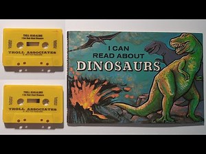 I Can Read About Dinosaurs Read Along Cassette and Book in 4K
