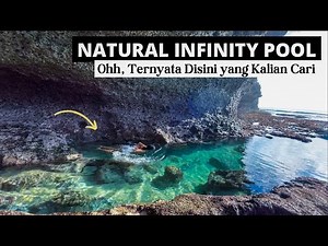 NATURAL INFINITY POOL TERBAIK DI BALI - Pantai Balangan🩵🫶🏻✨