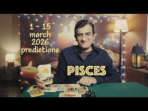 Pisces - 1 - 15 MARCH 2026 PREDICTIONS☕️psychic love tarot
