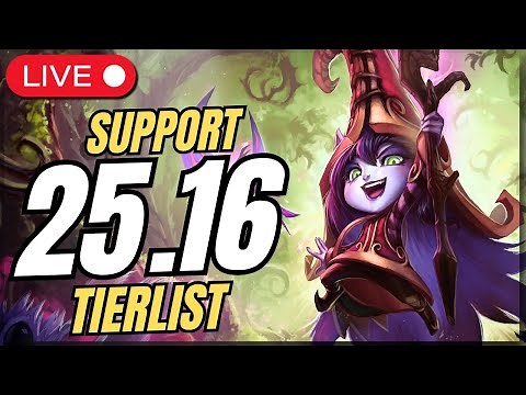 Support Tier List for Low & High ELO – What to Play This Patch