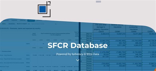 Solvency II SFCR report structure