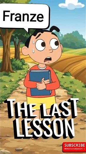 class 12th ch-1 of flamingo The Last Lesson #educationalshorts #youtubeshorts