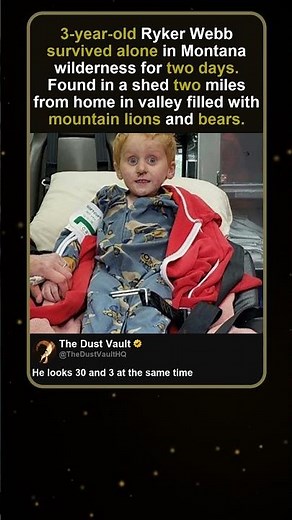 3-Year-Old Ryker Webb Survived Two Days Alone in Montana Wilderness
