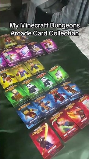 Minecraft Dungeons Arcade Card Collection