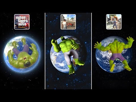 Hulk Falling From Space in Indian GTA Games 😱