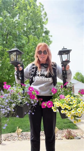 Cute Solar Planters with Bright Lights