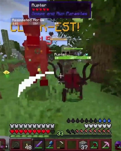 An Average Day Farming | Minecraft 100 DAYS Calamity #100days #minecraft