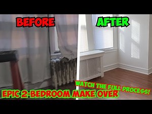 Epic 2 Bedroom Makeover, Watch the Full Process!