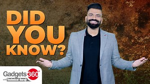 Gadgets 360 With Technical Guruji: Did You Know? Watch full show here: https://www.youtube.com/watch?v=NOYeztzh4FI #TechnicalGuruji #Gadgets360 #GauravChaudhary #TrendingTechnology #TrendingTechnology2024 | NDTV