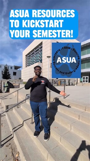 CSUSB ASUA on Instagram: "ASUA Resources to Start the Semester Right 🐺📘 This intro video highlights key ASUA resources designed to help you start the semester strong. From academic support to campus guidance, taking advantage of these services early can help you find what works best for your needs and set you up for success from day one. #CSUSB #ASUA #StudentSuccess #CampusResources #StartStrong #CSUSBStudents #OurCSUSB #TeamCSUSB #YouGotThisYotie #YotieStrong #CSUSBTogether #AcademicSupport"