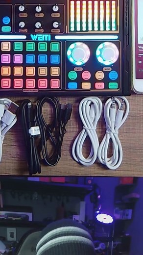 DJ18 SOUNDCARD with U87 Condenser Mic Set #soundcard #dj18soundcard #microphone #v8soundcard #tiktokshop