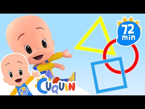 Aprende las formas y mucho más junto a Cuquín y su varita mágica 🪄 Dibujos educativos para bebés