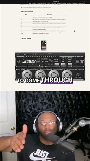 Master Audio Compression: Threshold & Ratio Explained Simply! #shorts