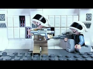 Lego Star Wars Stop Motion Speed Build Boarding the Tantive IV