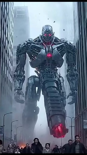 So menacing #meme #trend #robot #viral #funny
