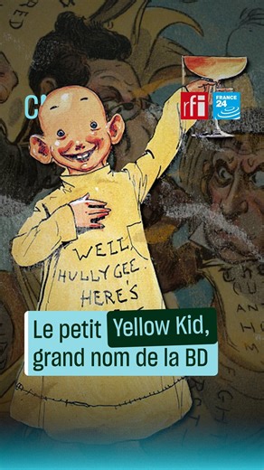 1.5K reactions · 31 shares | Il paraît innocent vu comme ça, mais le Yellow Kid a semé la zizanie dans le monde de la presse... et celui de la bande dessinée. Voici l'histoire d'un personnage pionnier du 9e art. #bandedessinée #journalisme #duel #cultureprime | RFI | Facebook