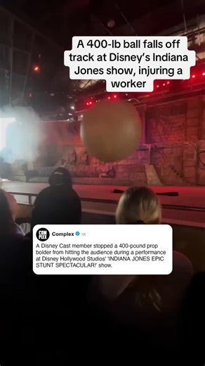 In a statement to Variety, Disney confirmed the cast member is recovering. “We’re focused on supporting our cast member, who is recovering. Safety is at the heart of what we do, and that element of the show will be modified as our safety team completes a review of what happened.” [via @variety / @dumb_blonde11] | Complex