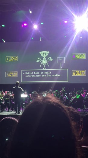 Muffet from Undertale: An Orchestra Experience in Argentina
