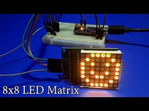 Arduino 8x8 LED Matrix MAX7219 | Arduino Tutorial | Mr Motor.