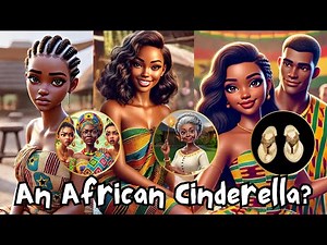 If Cinderella came to Ghana 🇬🇭 | African culture | animation | Fairytale | Ashanti | shorts