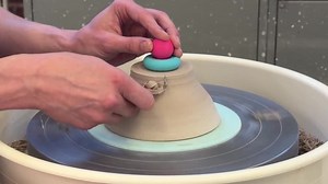 3 Retro Pop Trimming Spinner Bundle | Wheel Trimming | Clay Ceramic Tool - Etsy