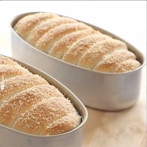 9.8M views · 96K reactions | Coconut milk bread is light and fluffy with a subtle coconut flavor 便 | Taste Life | Facebook