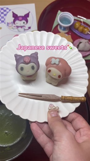 Colorful Japanese Sweets Drawing Tutorial | My Melody & Kuromi