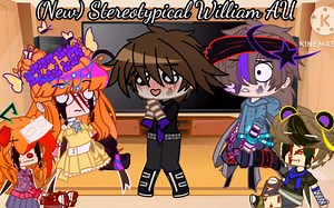 Aftons react to William's AU / Afton Family song