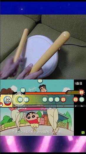 [Taiko] Tobe Tobe Onee San - Crayon Shin Chan [Osu] #shorts