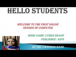Computer Science : Class 6 : Chapter 1 : Computational Thinking : By Mrs Vandana Dang