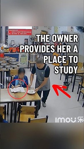 A Restaurant Stays Open Late for One Schoolgirl