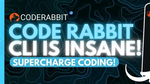 CodeRabbit CLI：强大AI代码审查智能体！完全免费的代码评审 + 超级增强ClaudeCode！