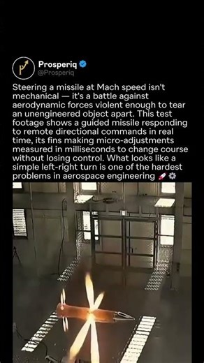 This Is How A Missile Turns Left And Right At Mach Speed 🚀⚙️