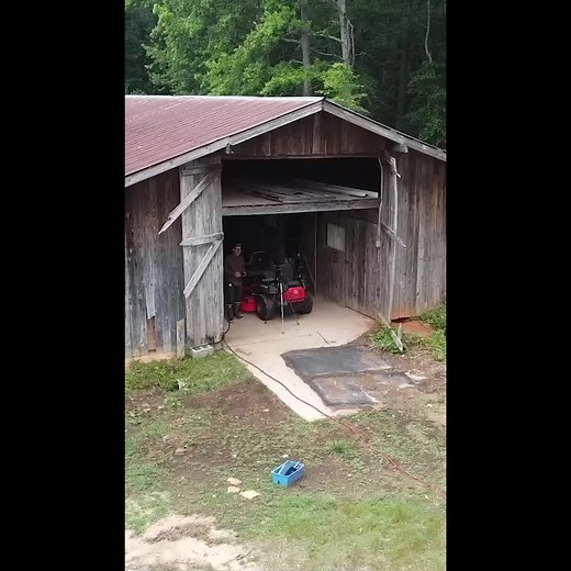 Time for a little barn light update! #reels #fyp #barn #farm #DIY | Sow the Land