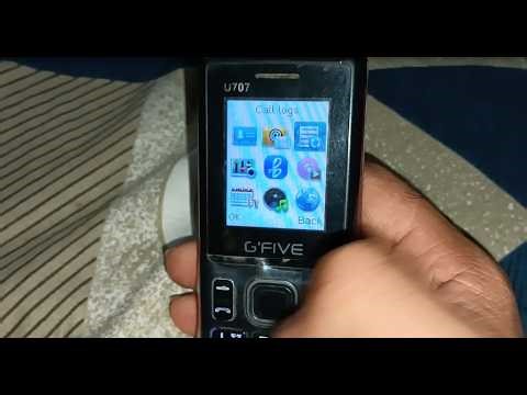 how to check call logs in gfive u707 mobile