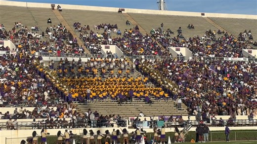 77K views · 923 reactions | Alcorn State University’s marching band, The Sounds of Dyn-O-Mite, is showing off!!! They will perform in the 2025 Macy’s Thanksgiving Day Parade next week | Blake Levine Sports Reporter | Facebook