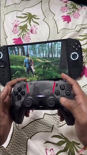 PS5 Dual sense controller with Gaming Handheld Lenovo Legion go 2